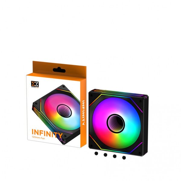  Quạt tản nhiệt PC Xigmatek Infinity 120mm | Fan lẻ 120mm, RGB, Đen 
