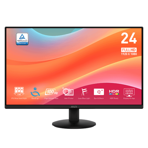 Màn hình văn phòng MSI Pro MP242L | 24 inch, Full HD, IPS, 100Hz, 1ms