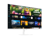  Màn hình thông minh Samsung M5 LS32CM501EEXXV | 32 inch, Full HD, VA, 60Hz, 4ms, HDR10, phẳng, WiFi 5, Bluetooth 5.2, remote, trắng 