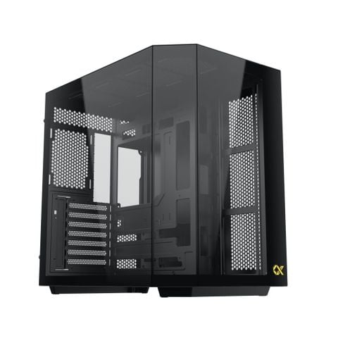 Thùng máy Xigmatek CUBI II - Black | E-ATX, BTF Design, không fan QSD