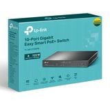  Switch TP Link 10-Port Gigabit Easy Smart Switch with 8-Port PoE+ (TL-SG1210MPE) 