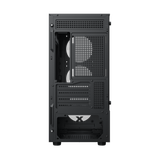  Thùng máy Xigmatek MYX 3F - Black | Kèm 3 fan led 