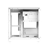  Thùng máy Xigmatek Ocean M Nano Arctic M-ATX (EN 45417) (Không Kèm Fan) 