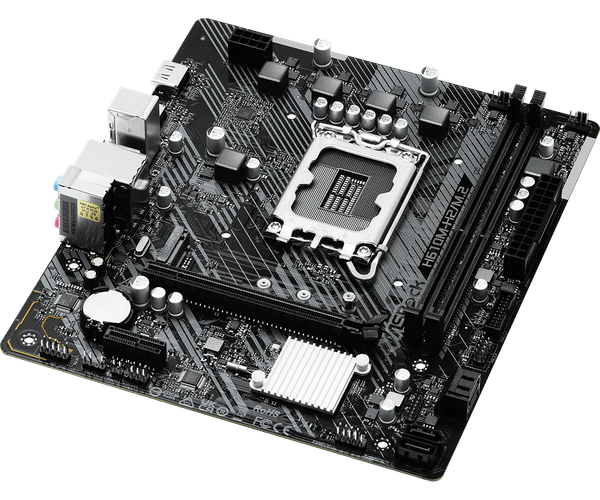  Mainboard ASRock H610M-H2/M.2 DDR4 | LGA 1700, mATX, 2 khe RAM 