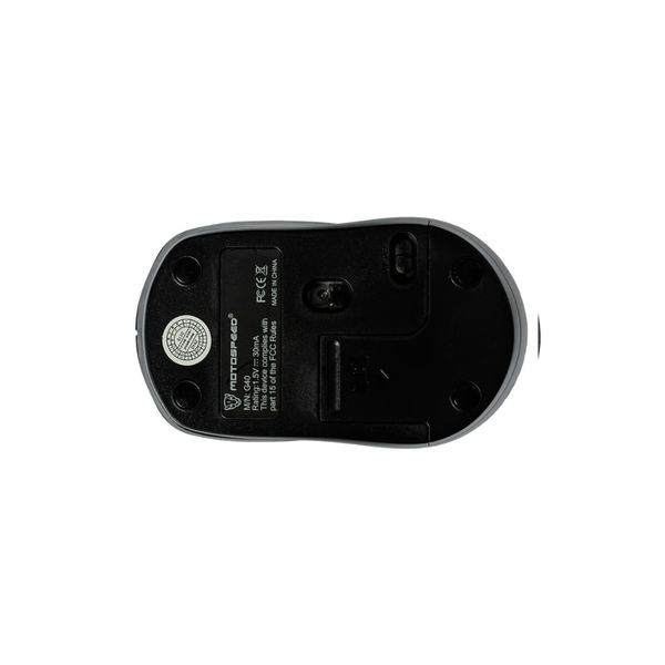  Chuột văn phòng Motospeed G40 | Wireless 2.4Ghz, 1600 DPI, 80g, Đen 