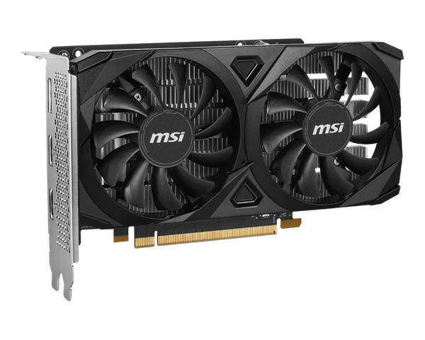  Card màn hình NVIDIA GeForce RTX 3050 MSI Ventus 2X E OC | 6GB GDDR6, 2560 CUDA, 300W 