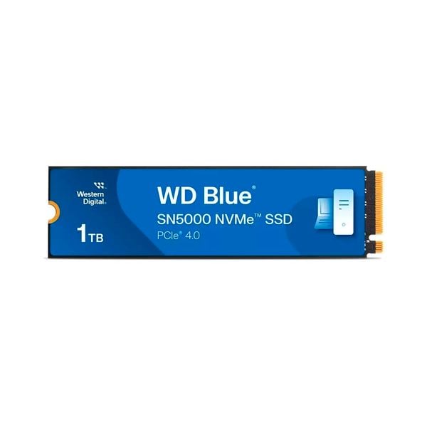  Ổ cứng SSD Western Digital Blue SN5000 1TB | PCIe Gen4 x4 NVMe, M.2 2280 (WDS100T4B0E) 