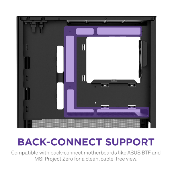  Thùng máy Case NZXT H3 Flow - Đen (CC-H31FB-01) 