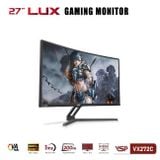  Màn hình Gaming VSP VX272C Lux | 27 inch, Full HD, VA, 200Hz, 1ms, cong 