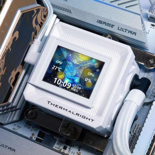  Tản nhiệt nước Cooler Master MasterLiquid ML280 MIRROR | ARGB, Trắng 