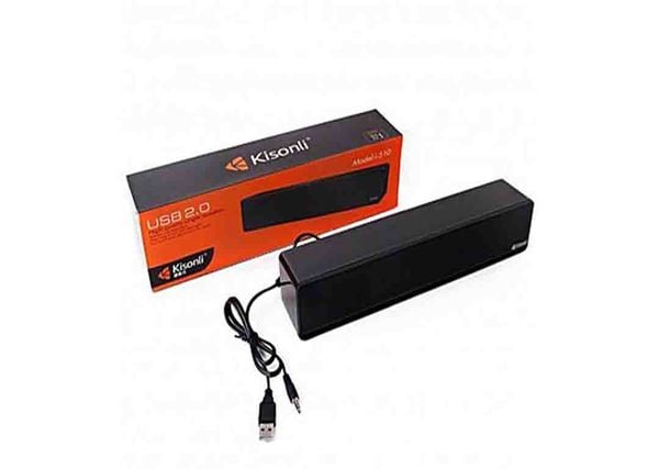  Loa máy tính USB 2.0 Kisonli i-510 - Black 