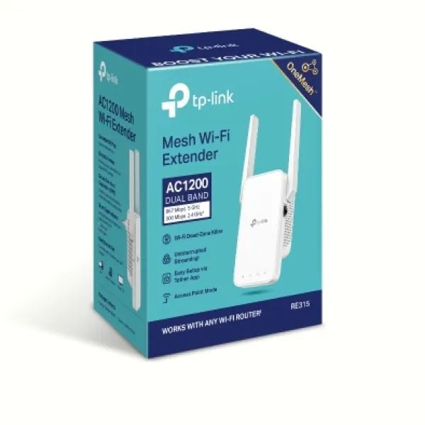 Bộ kích sóng WiFi TP-Link băng tần kép AC1200 RE315 