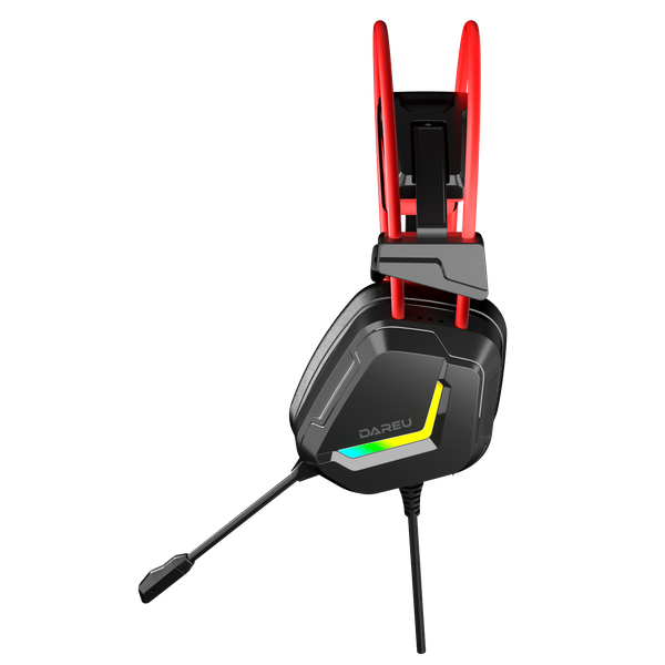  Tai nghe Gaming DareU EH733 | Có dây, Over-ear, RGB, Đen 