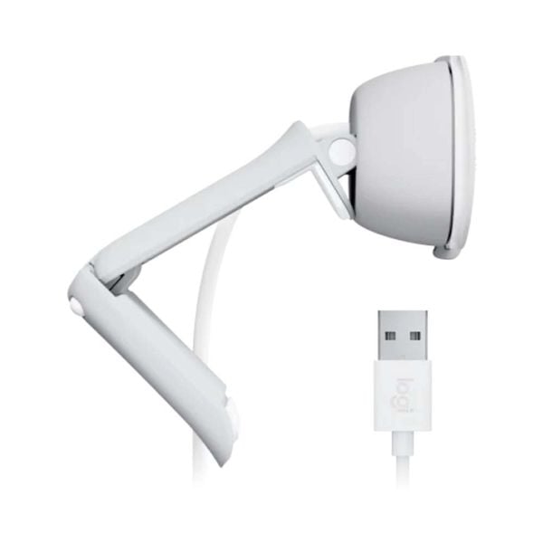 Webcam Logitech Brio 100 Trắng Full HD (960-001618) 