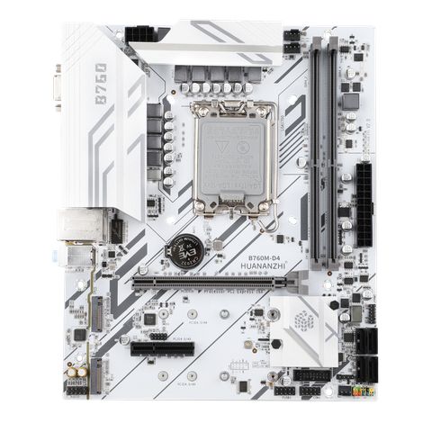Mainboard Huananzhi B760M-D4 | Màu trắng