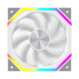  Quạt tản nhiệt PC Leopard Galaxy | Kit 5 fan 120mm, ARGB, Trắng 