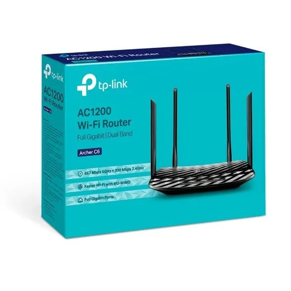  Router Wi-Fi AC1200 TP-Link Archer C6 