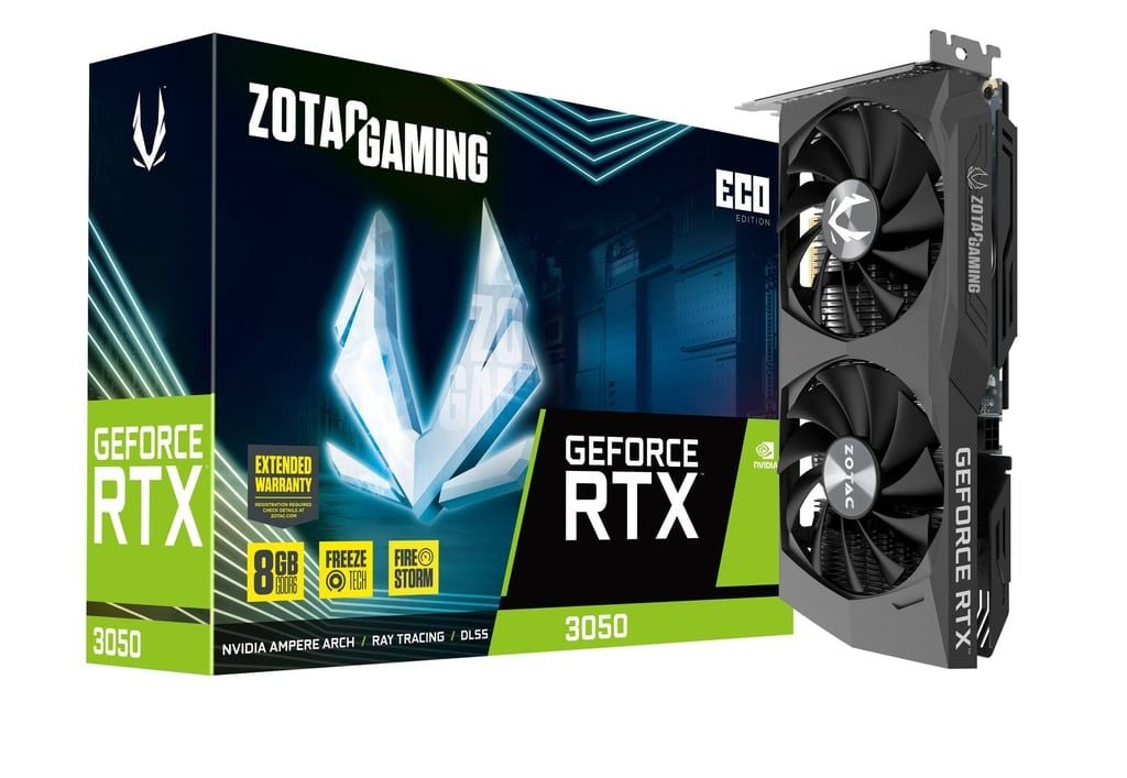 Card màn hình ZOTAC Gaming RTX 3050 Eco