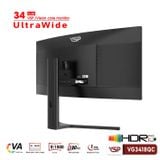  Màn hình ULTRAWIDE Gaming VSP VG3418QC | 34 inch, WQHD, VA, 180Hz, 1ms, Cong 