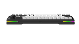  Bàn Phím Cơ Có Dây Dare-U EK65s White - Black, PBT (Led RGB, 2 Sides Rgb Strip, Type-C) 