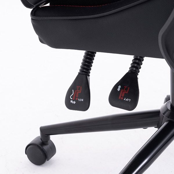  Ghế gaming E DRA Citizen EGC236 | Đen đỏ, 120kg, Chân xoay, Da PU 