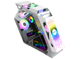  Thùng máy Magic Roger RGB M-ATX | White, không kèm fan 