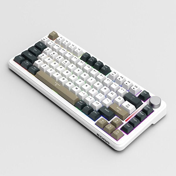  Bàn phím cơ gaming E-Dra EK375W | Wireless, TKL, Linear Switch, RGB, Trong suốt 