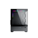  Thùng máy Xigmatek View II 3F M-ATX | Màu đen 