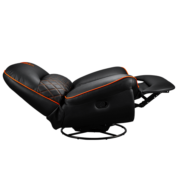  Ghế sofa COUGAR OVERLORD | Đen, 120kg, Chân xoay, Da PU 