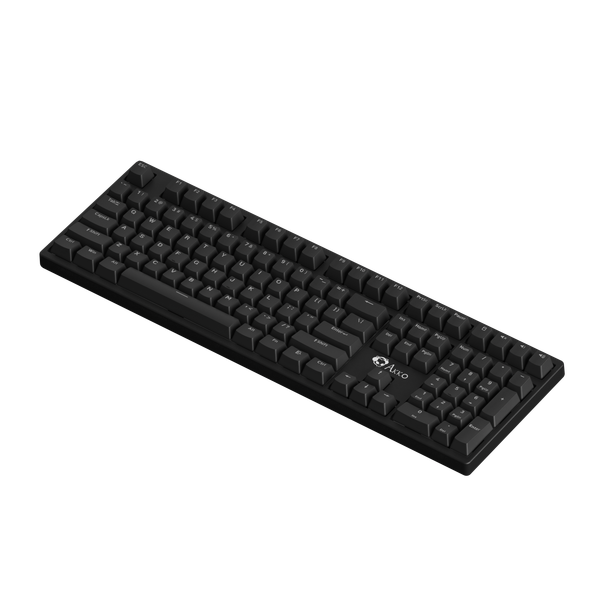 Bàn phím cơ gaming Akko 3108 SR Black Shine Through | Có dây, Fullsize, Clicky Switch, RGB, Black 