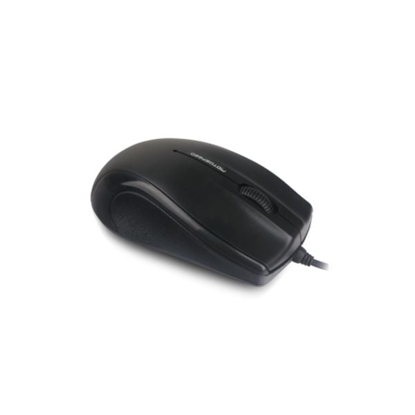  Chuột văn phòng Motospeed F333 | Có dây, 1000 DPI, 90g, Đen 