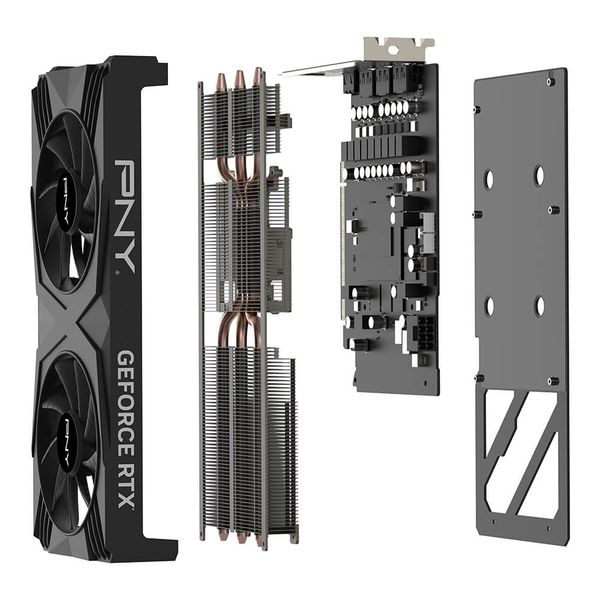  Card màn hình NVIDIA GeForce RTX 4060 Ti PNY VERTO Dual Fan | 16GB GDDR6, 4352 CUDA, 550W 