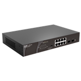  Switch Ruijie RG-ES110GDS-P | 10 cổng 10/100/1000Mbps, quản lý PoE thông minh 