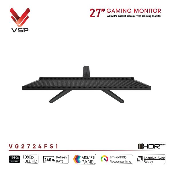  Màn hình Gaming VSP VG2724FS1 | 27 inch, FHD, 240Hz, IPS 