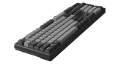  Bàn phím cơ Dare-U EK104 Gray - Black | 2 sides RGB strip, Multi-Led, PBT, Dream Switch 