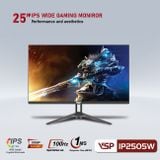  Màn hình VSP IP2505W | 24.5 inch, Full HD, IPS, 100Hz, 1ms, phẳng, đen 