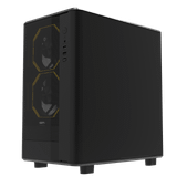  Thùng máy Case DarkFlash DB330M M-ATX | Mặt lưới, đen 