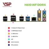  Mainboard Unika Sniper H610M Wifi DDR4 (PN UNIKA025162315) 