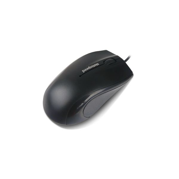  Chuột văn phòng Motospeed F333 | Có dây, 1000 DPI, 90g, Đen 