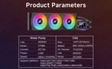  Tản nhiệt nước Leopard Astroshell 240 ARGB Digital LCD V2 - Đen 