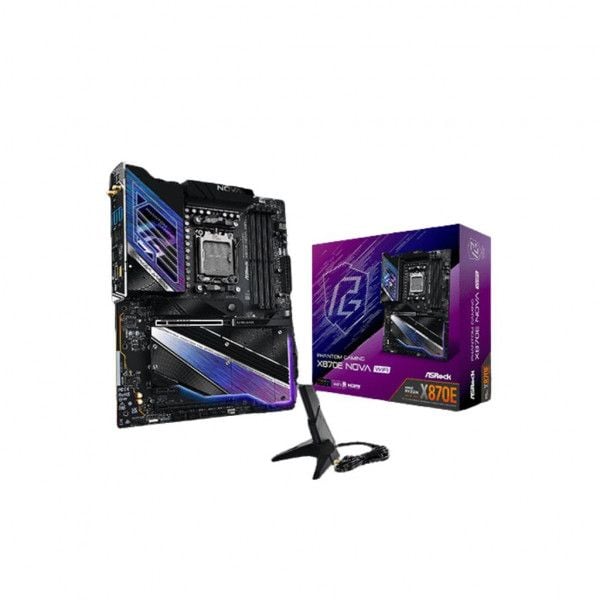  Mainboard ASRock X870E Nova Wifi DDR5 | AM5, ATX, 4 khe RAM 
