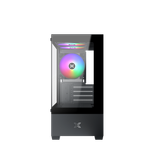  Thùng máy Xigmatek View II 3F M-ATX | Màu đen 