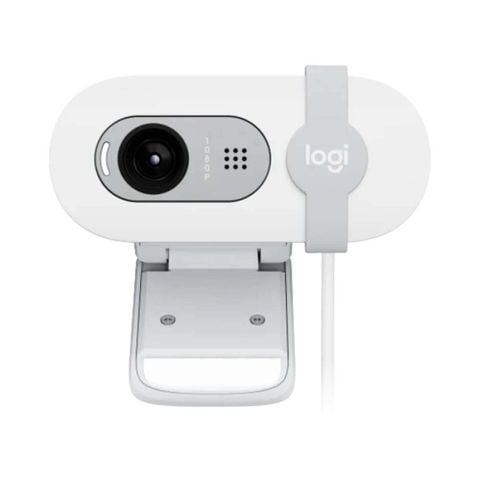 Webcam Logitech Brio 100 Trắng Full HD (960-001618)