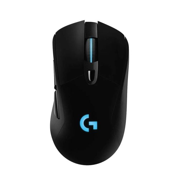 Chuột gaming Logitech G703 HERO Lightspeed | Wireless 2.4Ghz, 25600 DPI, 95g, RGB, Đen 