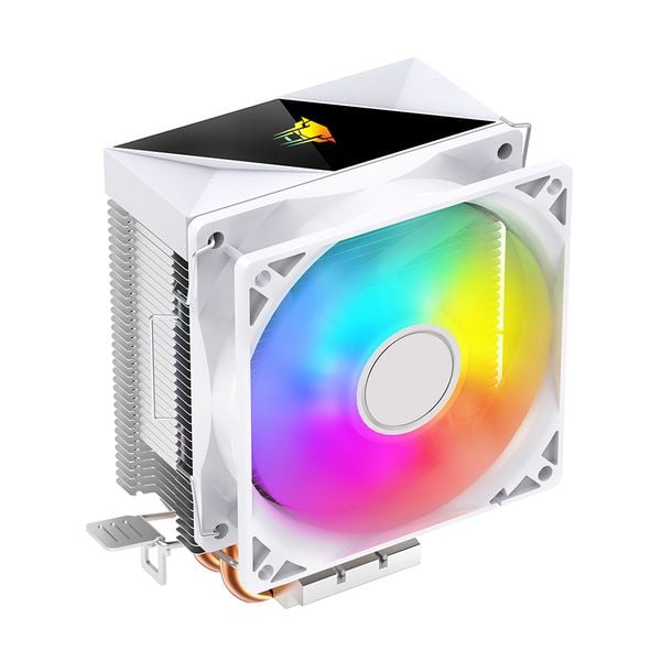 Tản nhiệt khí Leopard K200 White | RGB, Trắng 