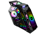 Thùng máy Magic Roger RGB M-ATX | Black, không kèm fan 