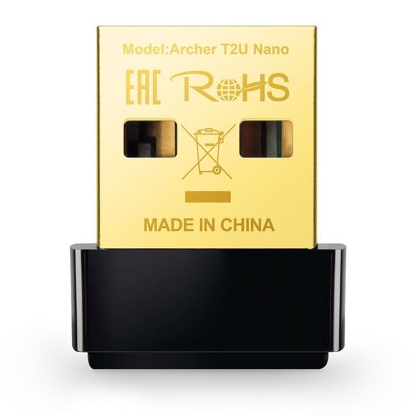  USB Wi-Fi TP-Link Archer T2U Nano Wireless AC600 | 2.4 GHz / 5 GHz 