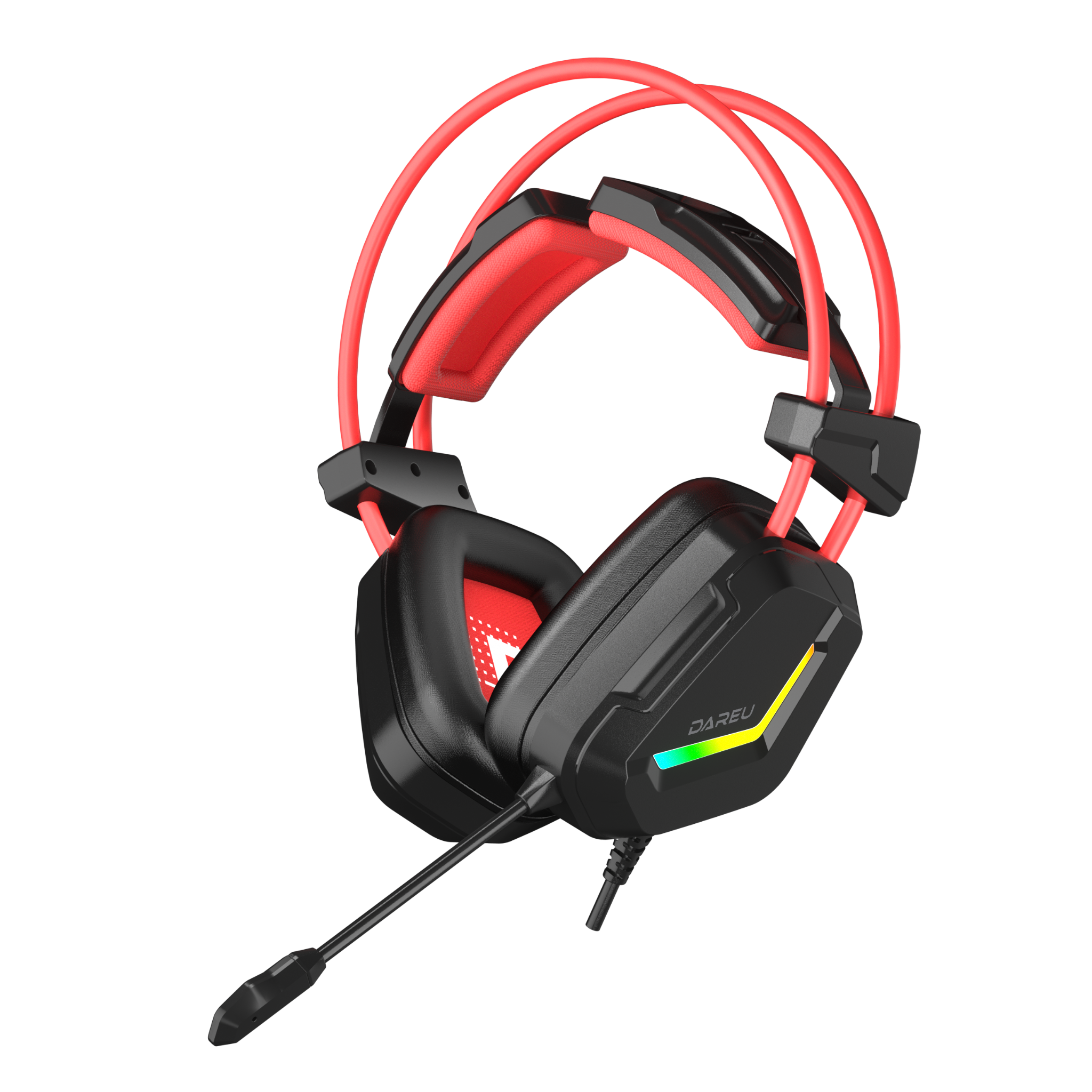 Tai nghe Gaming DareU EH733 - Đen, RGB