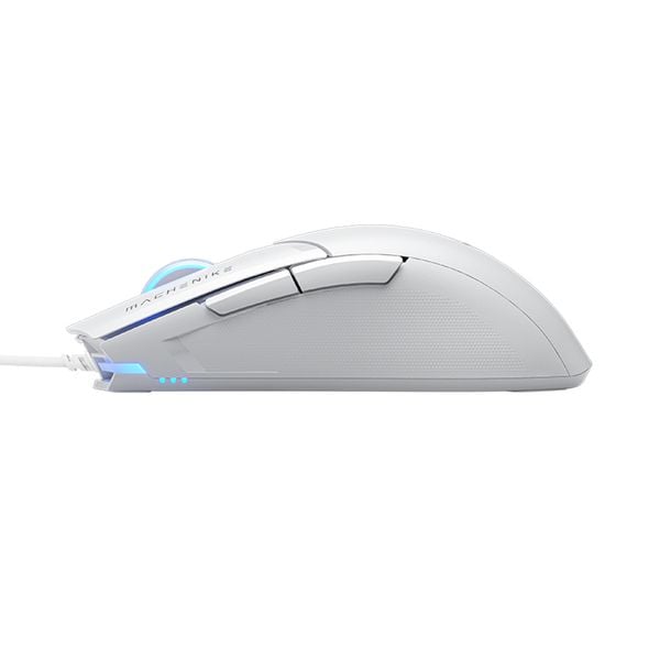  Chuột gaming Machenike M7 Pro | Có dây, 10000 DPI, 65g, RGB, Trắng 