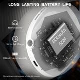  Tai nghe gaming Attack Shark L80 Ultra-Light Tri-Mode - White 